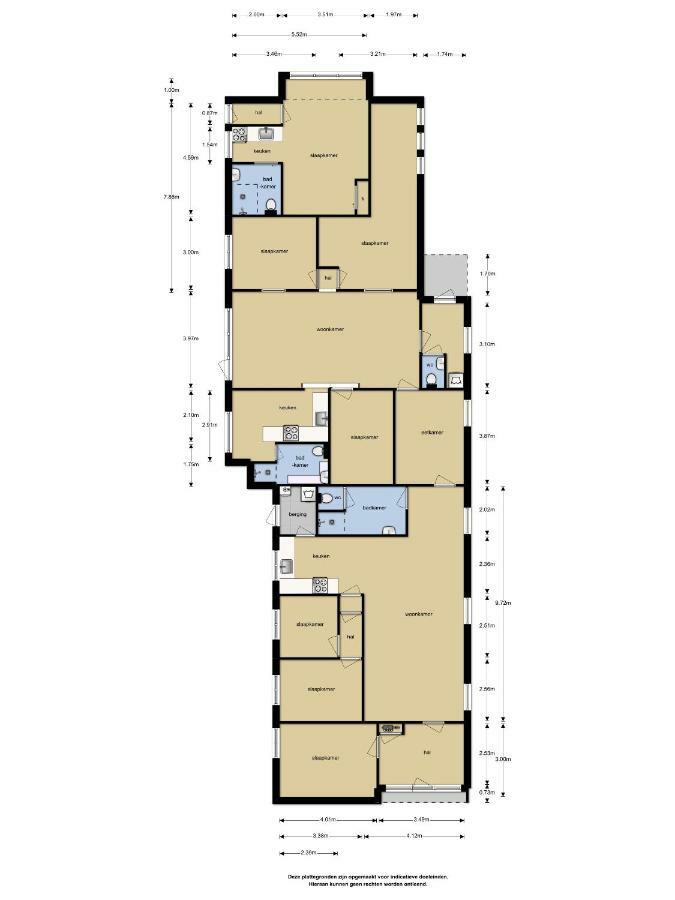 Sfeervol 6 Persoons Appartement - Van Alle Gemakken Voorzien! Bakkeveen Dış mekan fotoğraf